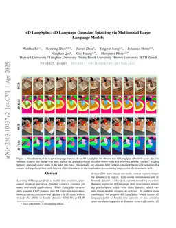4D LangSplat: 4D Language Gaussian Splatting via Multimodal Large Language Models