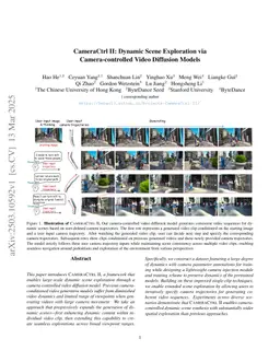 CameraCtrl II: Dynamic Scene Exploration via Camera-controlled Video Diffusion Models