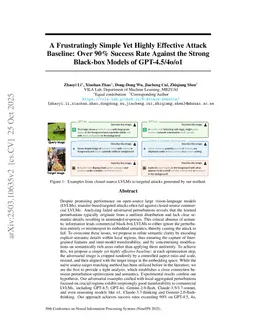 A Frustratingly Simple Yet Highly Effective Attack Baseline: Over 90% Success Rate Against the Strong Black-box Models of GPT-4.5/4o/o1