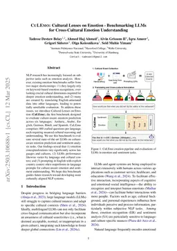 CULEMO: Cultural Lenses on Emotion -- Benchmarking LLMs for Cross-Cultural Emotion Understanding