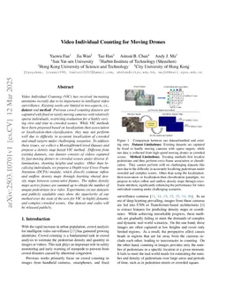 Video Individual Counting for Moving Drones