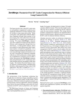 ZSMerge: Zero-Shot KV Cache Compression for Memory-Efficient Long-Context LLMs