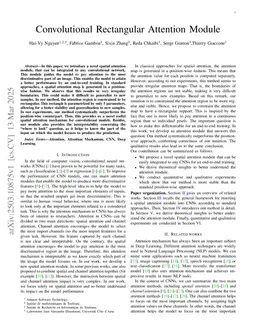 Convolutional Rectangular Attention Module