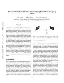 Enhanced Multi-View Pedestrian Detection Using Probabilistic Occupancy Volume