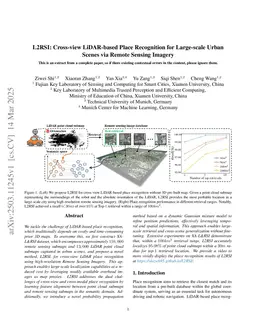 L2RSI: Cross-view LiDAR-based Place Recognition for Large-scale Urban Scenes via Remote Sensing Imagery