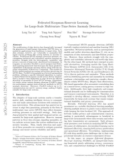 Federated Koopman-Reservoir Learning for Large-Scale Multivariate Time-Series Anomaly Detection