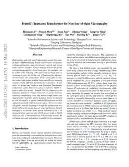 TransiT: Transient Transformer for Non-line-of-sight Videography