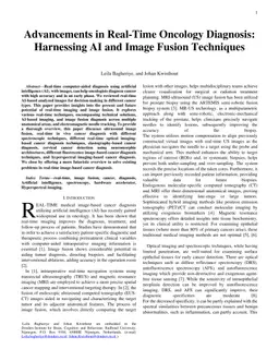 Advancements in Real-Time Oncology Diagnosis: Harnessing AI and Image Fusion Techniques