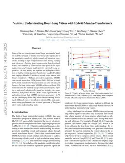 Vamba: Understanding Hour-Long Videos with Hybrid Mamba-Transformers
