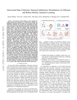 Adversarial Data Collection: Human-Collaborative Perturbations for Efficient and Robust Robotic Imitation Learning
