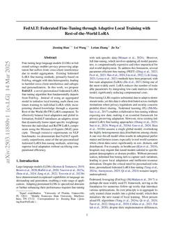 FedALT: Federated Fine-Tuning through Adaptive Local Training with Rest-of-World LoRA