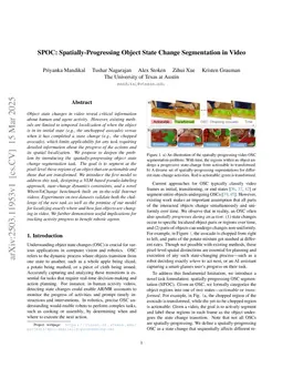 SPOC: Spatially-Progressing Object State Change Segmentation in Video