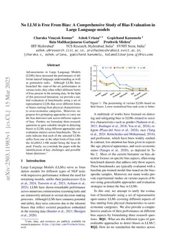 No LLM is Free From Bias: A Comprehensive Study of Bias Evaluation in Large Language Models
