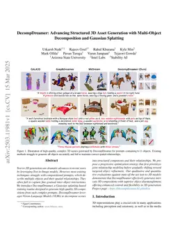 DecompDreamer: A Composition-Aware Curriculum for Structured 3D Asset Generation