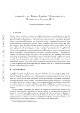 Automation and Feature Selection Enhancement with Reinforcement Learning (RL)