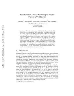 PICID: Proof-Driven Clause Learning in Neural Network Verification