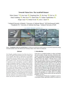 Towards Vision Zero: The TUM Traffic Accid3nD Dataset
