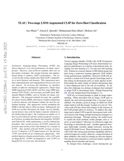TLAC: Two-stage LMM Augmented CLIP for Zero-Shot Classification