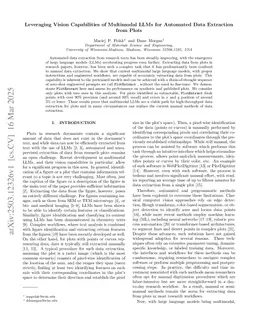 Leveraging Vision Capabilities of Multimodal LLMs for Automated Data Extraction from Plots