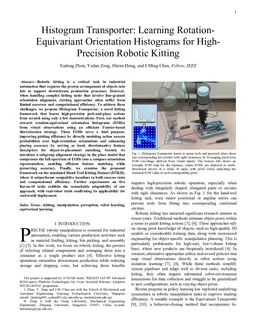 Histogram Transporter: Learning Rotation-Equivariant Orientation Histograms for High-Precision Robotic Kitting