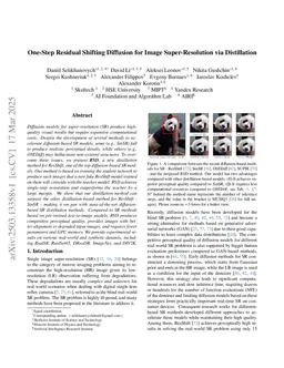 One-Step Residual Shifting Diffusion for Image Super-Resolution via Distillation