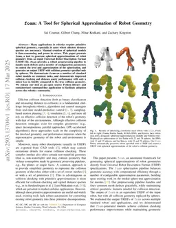 Foam: A Tool for Spherical Approximation of Robot Geometry
