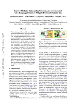 See-Saw Modality Balance: See Gradient, and Sew Impaired Vision-Language Balance to Mitigate Dominant Modality Bias
