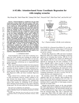 A-SCoRe: Attention-based Scene Coordinate Regression for wide-ranging scenarios