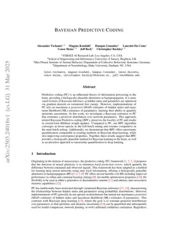 Bayesian Predictive Coding