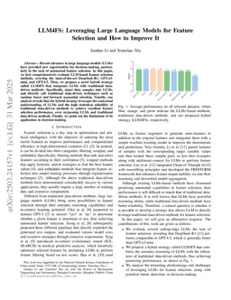 LLM4FS: Leveraging Large Language Models for Feature Selection