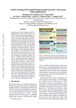 GAPO: Learning Preferential Prompt through Generative Adversarial Policy Optimization