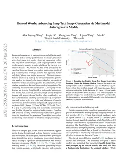 Beyond Words: Advancing Long-Text Image Generation via Multimodal Autoregressive Models