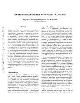 DINeMo: Learning Neural Mesh Models with no 3D Annotations