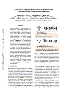 QualiSpeech: A Speech Quality Assessment Dataset with Natural Language Reasoning and Descriptions