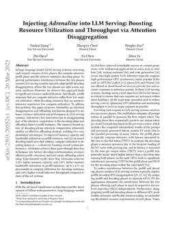 Injecting Adrenaline into LLM Serving: Boosting Resource Utilization and Throughput via Attention Disaggregation