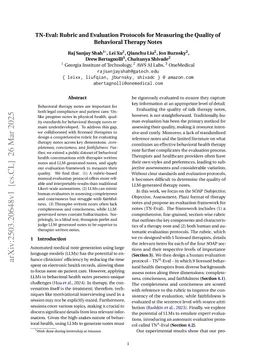 TN-Eval: Rubric and Evaluation Protocols for Measuring the Quality of Behavioral Therapy Notes