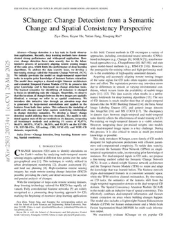 SChanger: Change Detection from a Semantic Change and Spatial Consistency Perspective