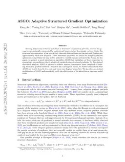 ASGO: Adaptive Structured Gradient Optimization