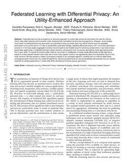 Federated Learning with Differential Privacy: An Utility-Enhanced Approach