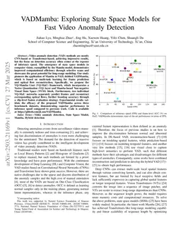 VADMamba: Exploring State Space Models for Fast Video Anomaly Detection