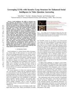 Leveraging LLMs with Iterative Loop Structure for Enhanced Social Intelligence in Video Question Answering