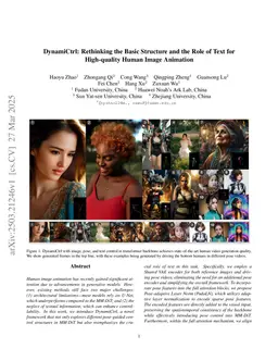 DynamiCtrl: Rethinking the Basic Structure and the Role of Text for High-quality Human Image Animation