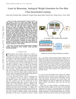 Learn by Reasoning: Analogical Weight Generation for Few-Shot Class-Incremental Learning