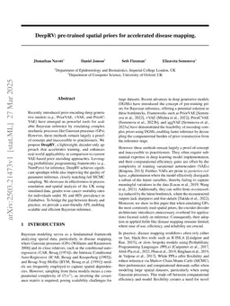 DeepRV: Accelerating Spatiotemporal Inference with Pre-trained Neural Priors
