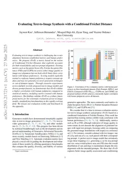 Evaluating Text-to-Image and Text-to-Video Synthesis with a Conditional Fréchet Distance