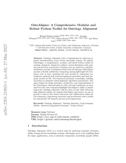 OntoAligner: A Comprehensive Modular and Robust Python Toolkit for Ontology Alignment