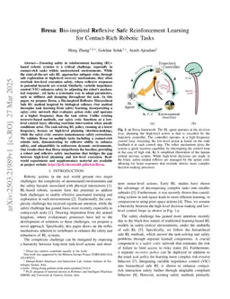 Bresa: Bio-inspired Reflexive Safe Reinforcement Learning for Contact-Rich Robotic Tasks