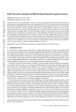 SoK: Security Analysis of Blockchain-based Cryptocurrency