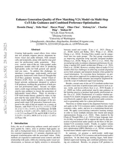Enhance Generation Quality of Flow Matching V2A Model via Multi-Step CoT-Like Guidance and Combined Preference Optimization