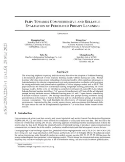 FLIP: Towards Comprehensive and Reliable Evaluation of Federated Prompt Learning